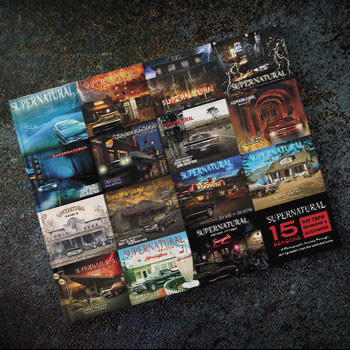 Supernatural 15 Seasons: The Crew Member's Souvenir Hardcover Book
