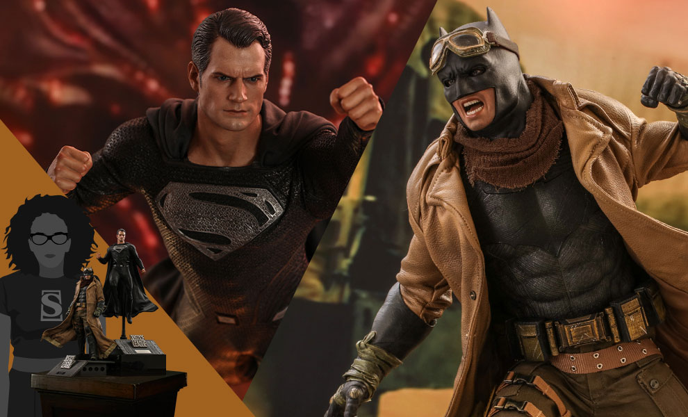 Hot Toys Knightmare Batman and Superman 1/6 Scale Figure Set