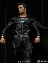 Gallery Image of Superman Black Suit 1:10 Scale Statue