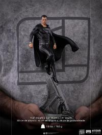Gallery Image of Superman Black Suit 1:10 Scale Statue