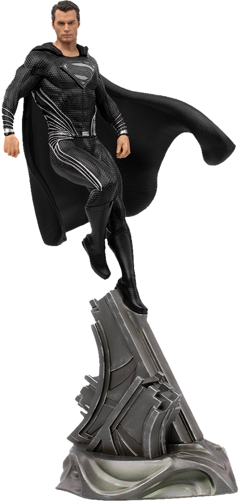 superman black statue