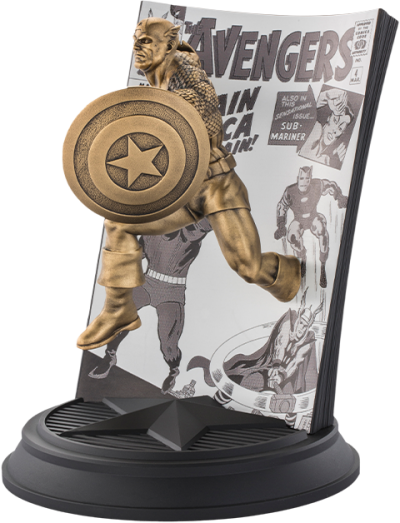 Captain America The Avengers #4 (Gilt)