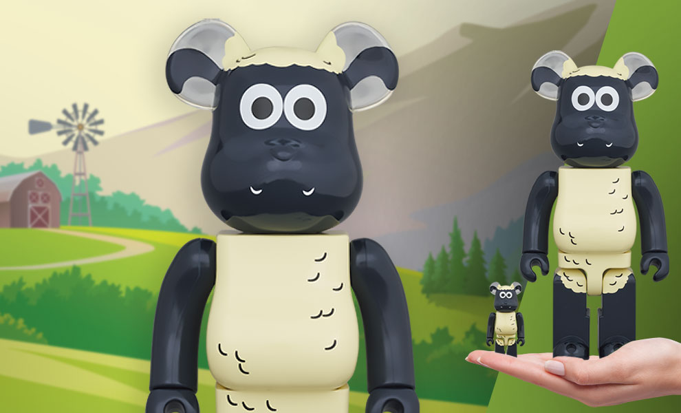 Gallery Feature Image of Be@rbrick Shaun the Sheep 100% & 400% Bearbrick - Click to open image gallery