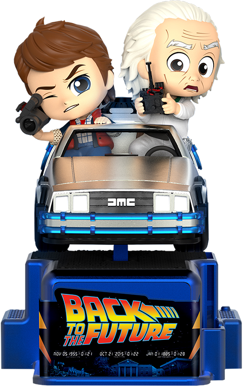 Hot Toys Marty McFly & Doc Brown Collectible Figure