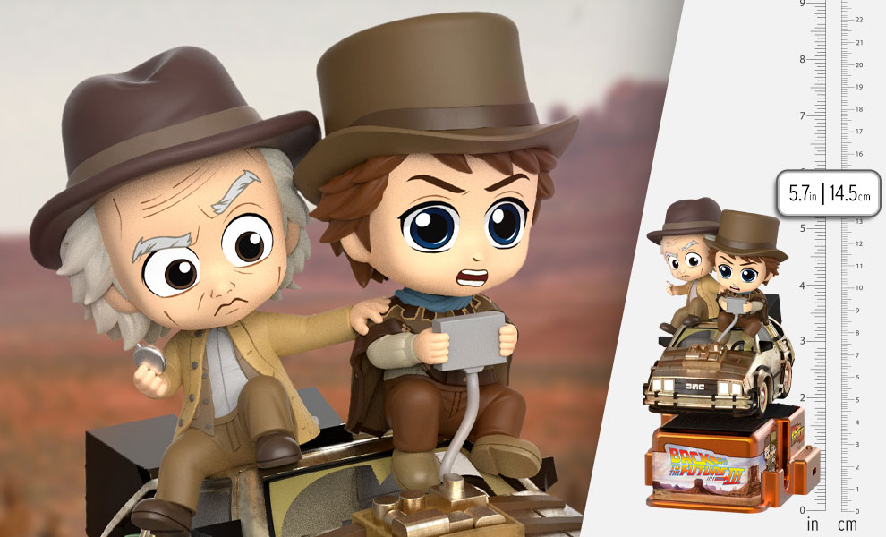 Gallery Feature Image of Marty McFly & Doc Brown Collectible Figure - Click to open image gallery