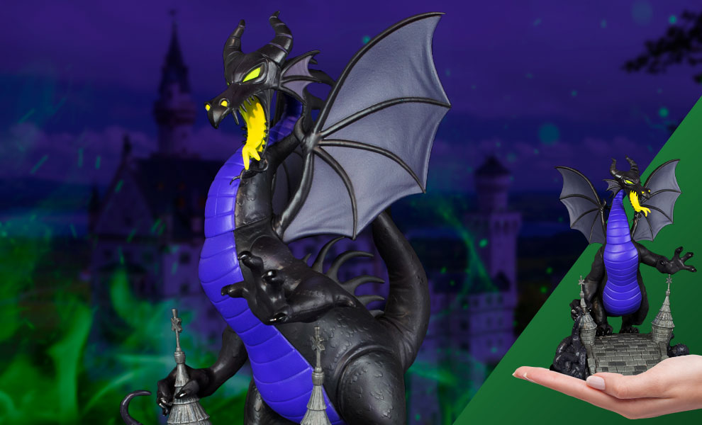 Disney Villains Maleficent Dragon Q-Fig Max Elite