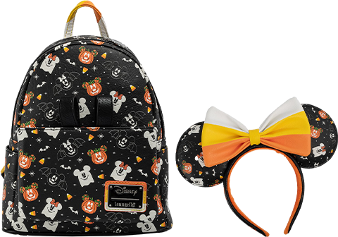 Loungefly Spooky Mice Mini Backpack and Headband Set Apparel