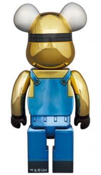 Gallery Image of Be@rbrick Dave (Chrome Version) 100% and 400% Bearbrick