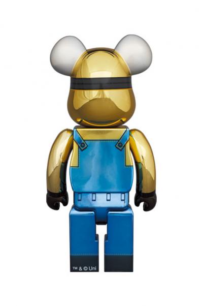 Be@rbrick Dave (Chrome Version) 1000% Collectible Figure by Medicom Toy