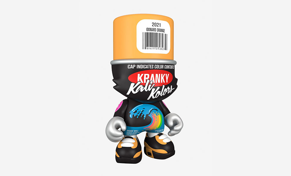 Gallery Feature Image of "Oxnard Orange" SuperKranky Designer Collectible Toy - Click to open image gallery