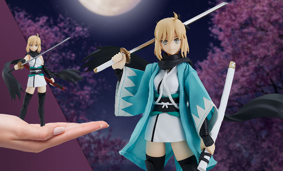 Gallery Feature Image of Saber/Okita Souji Figma Ascension Version Collectible Figure - Click to open image gallery