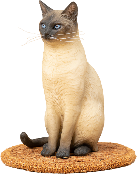 Manas SUM Siamese Cat Statue