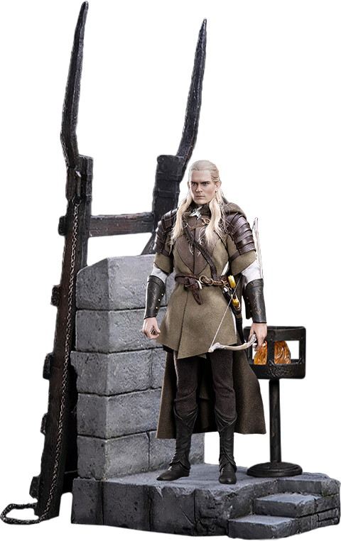 Asmus Collectible Toys Legolas at Helm's Deep Sixth Scale Figure