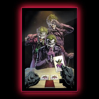 Three Jokers Comic Cover LED Poster Sign (Large)