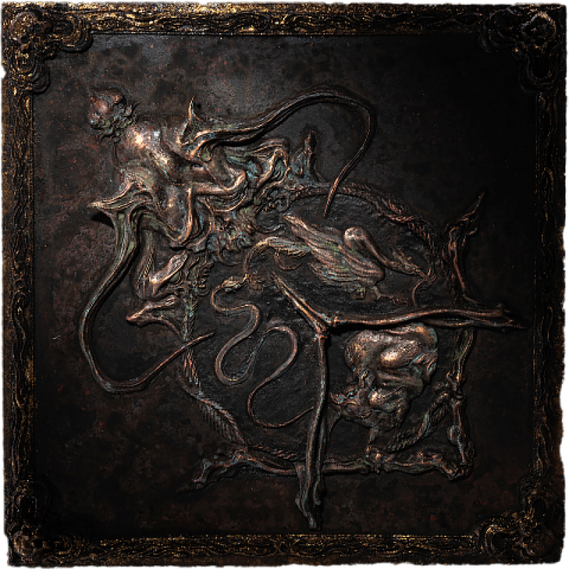 Reincarnation Relief Sculpture Statues by Manas SUM