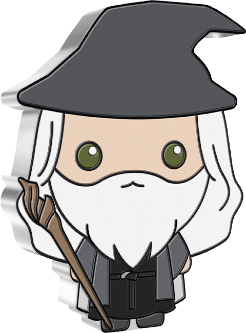 Gandalf the Grey 1oz Silver Coin Silver Collectible by New Zealand Mint