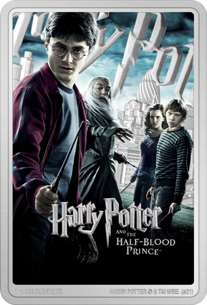 Harry Potter and the Half-Blood Prince 1oz Silver Coin Silver Collectible by New Zealand Mint