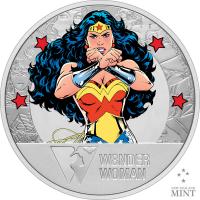 Gallery Image of Wonder Woman 80th Anniversary 1oz Silver Coin Silver Collectible