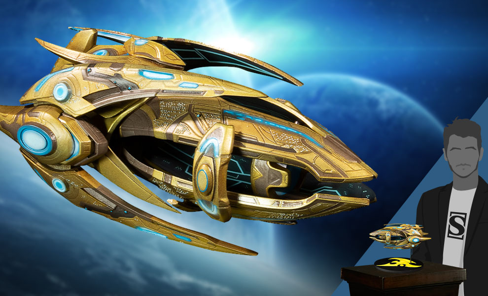 Protoss Carrier Ship Starcraft Replica