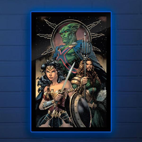 Zack Snyder’s Justice League #59 LED Poster Sign (Large)