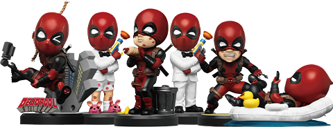 Deadpool Mini Egg Attack Series Set by 