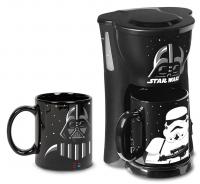 Gallery Image of Darth Vader and Stormtrooper Single Cup Coffee Maker with Two Mugs Kitchenware