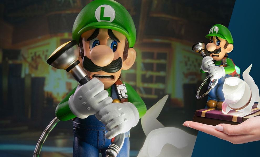 Gallery Feature Image of Luigi's Mansion 3 Luigi (Collector's Edition) Statue - Click to open image gallery