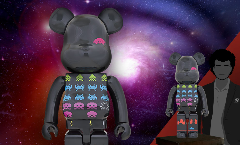 Be@rbrick Space Invaders 1000% Collectible Figure by Medicom