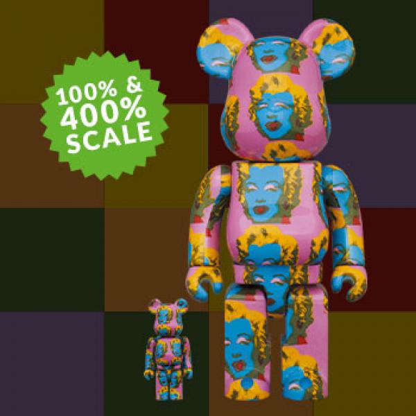 Be@rbrick Andy Warhol X Jean Michel Basquiat #1 1000% Collectible 