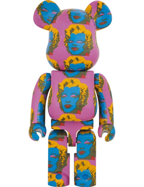 bearbrick andy warhol double mona lisa