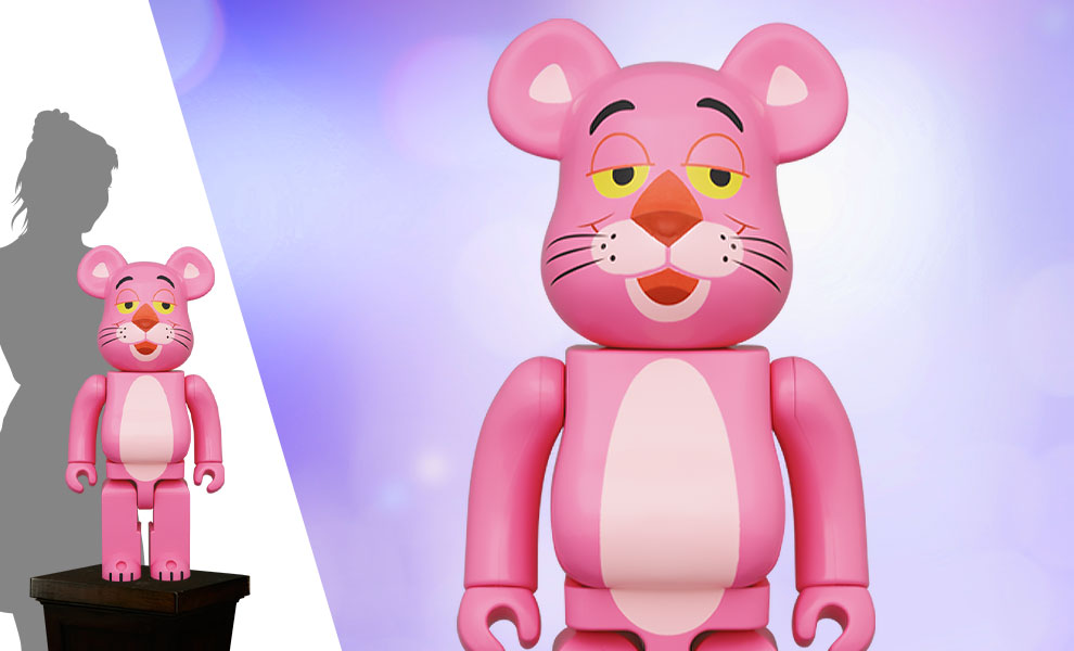 2100％amp400％BE＠RBRICK PINK PANTHER 1000％