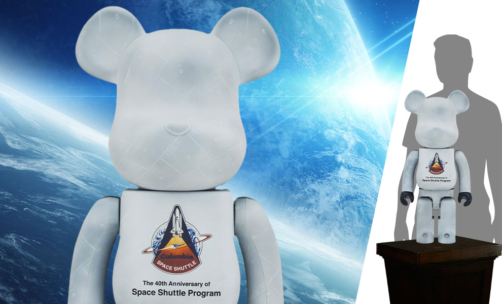 Be@rbrick Space Shuttle 1000% Collectible Figure by Medicom Toy