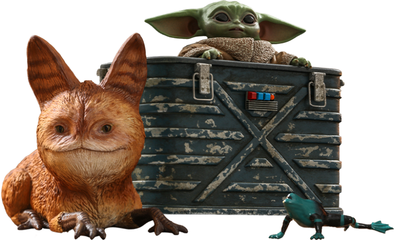 Grogu™ Sixth Scale Figure Set Sixth Scale Figure Set by Hot Toys