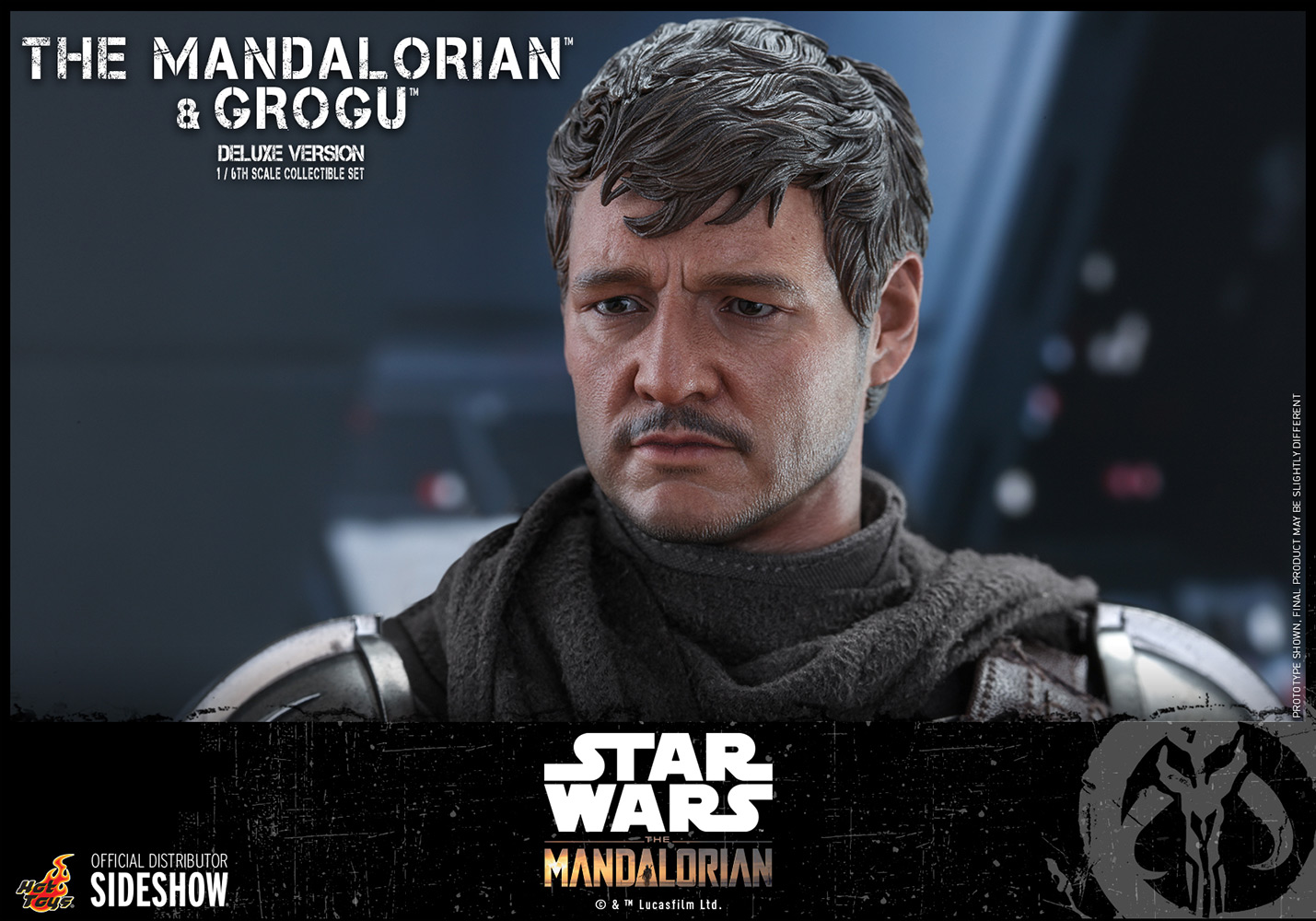 hot toys mandalorian and grogu deluxe