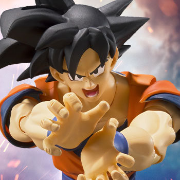 Boneco Son Goku (A Saiyan Raised On Earth): Dragon Ball Z - S.H