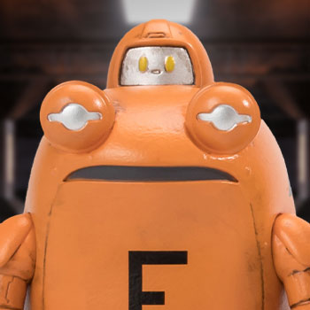 Kerounen Kenzou (Orange) Vinyl Collectible by Sentinel | Sideshow