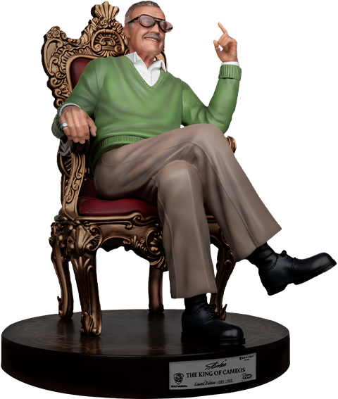 Beast Kingdom Stan Lee the King of Cameos Statue
