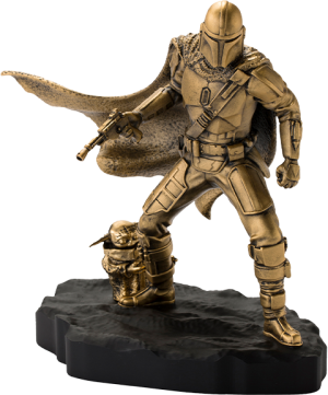 Mandalorian (Gilt) Limited Edition Figurine Pewter Collectible