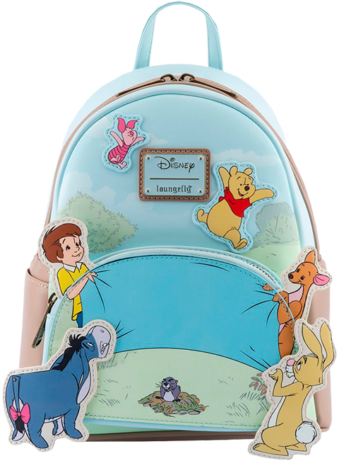 Loungefly Winnie The Pooh 95th Anniversary Celebration Toss Mini Backpack Apparel