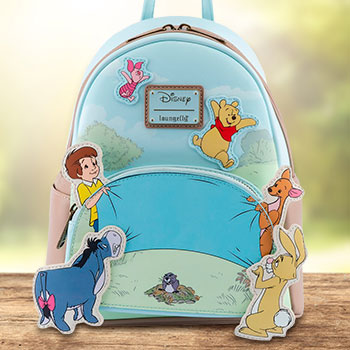 disney winnie the pooh 95th anniversary mini backpack Winnie The Pooh 95th Anniversary Celebration Toss Mini Backpack