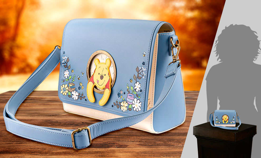 Gallery Feature Image of Winnie The Pooh 95th Anniversary Peek a Pooh Crossbody Bag Apparel - Click to open image gallery