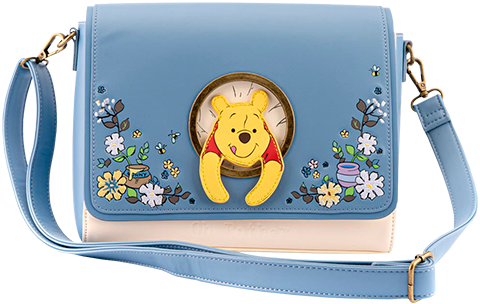 Loungefly Winnie The Pooh 95th Anniversary Peek a Pooh Crossbody Bag Apparel