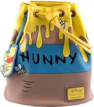 Winnie The Pooh 95TH Anniversary Honeypot Convertible Bucket Backpack Apparel
