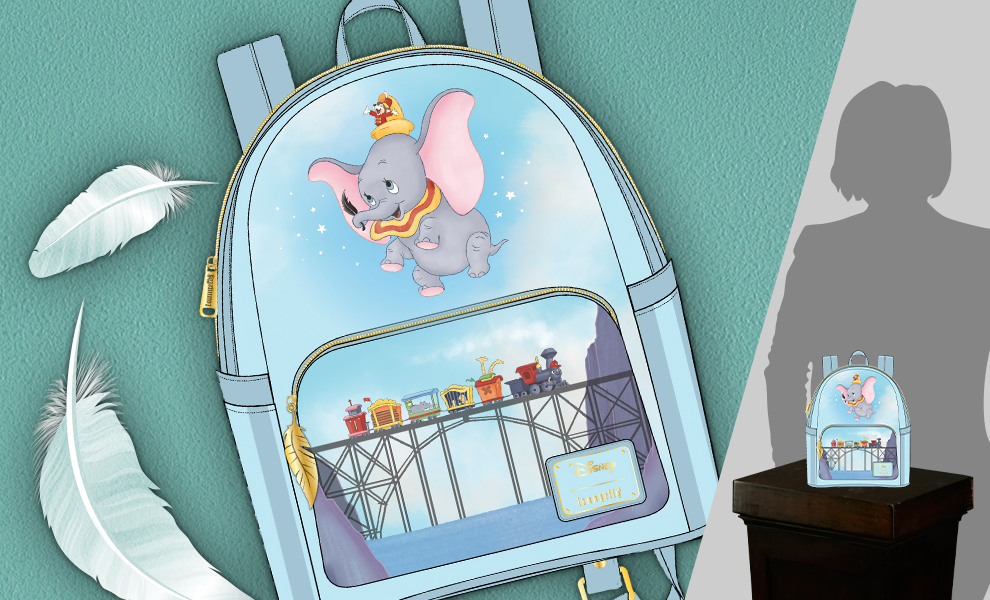 Gallery Feature Image of Dumbo 80th Anniversary Don’t Just Fly Mini Backpack Apparel - Click to open image gallery