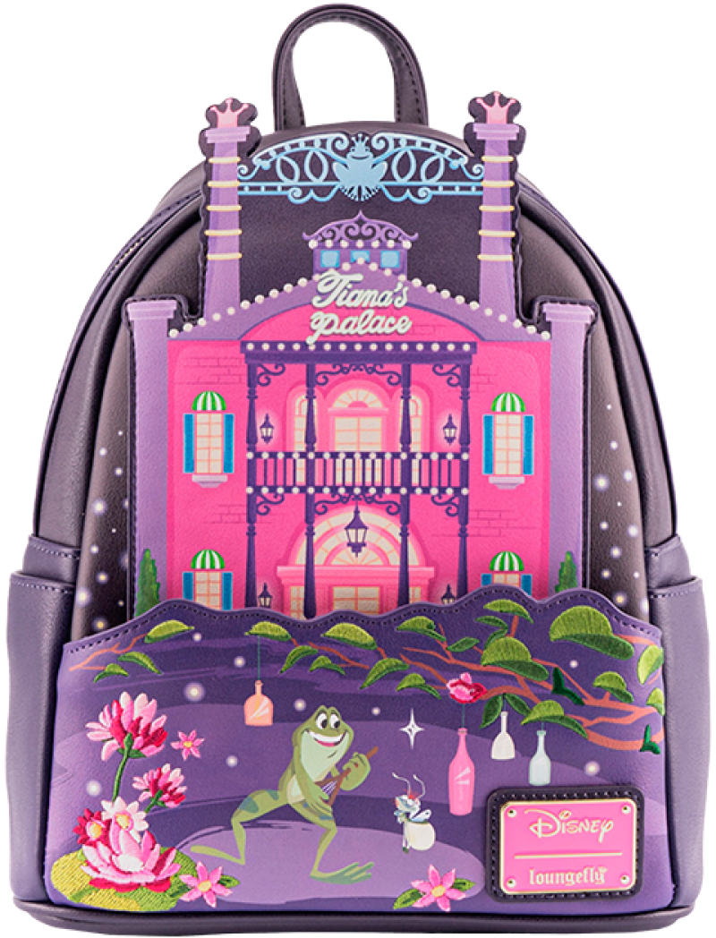 Princess and the Frog Tiana’s Place Mini Backpack Backpack by Loungefly