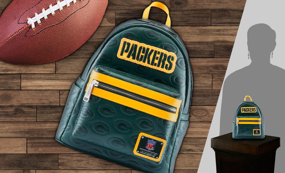 Gallery Feature Image of Greenbay Packers Logo Mini Backpack Apparel - Click to open image gallery