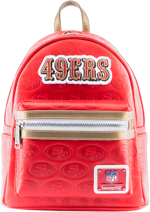 Loungefly San Francisco 49ers Logo Mini Backpack Apparel