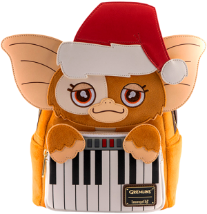 Gizmo Holiday Cosplay Mini Backpack with Removeable Hat