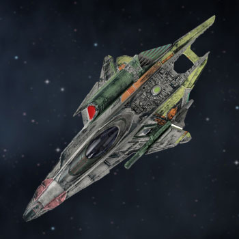 Seven of Nine's Fenris Ranger Ship by Eaglemoss | Sideshow