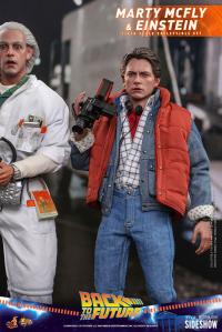 Gallery Image of Marty McFly and Einstein Sixth Scale Figure Set
